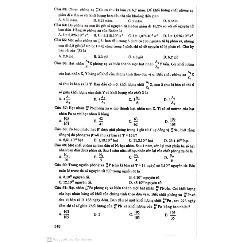 Sách Phương Pháp Mới Giải Nhanh Trắc Nghiệm Vật Lí