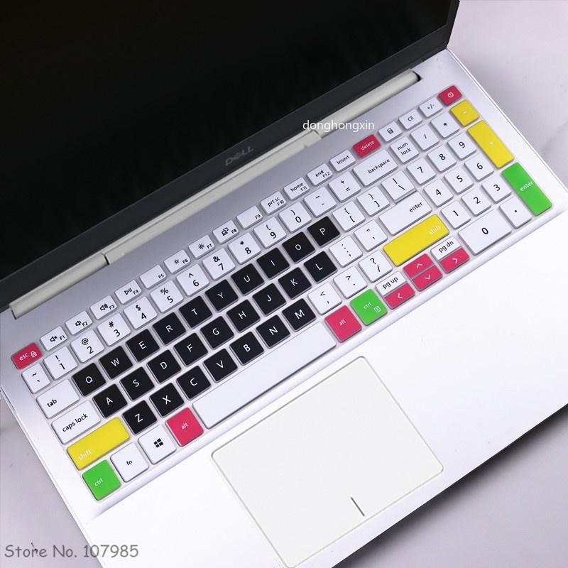 Miếng Dán Bàn Phím Cho Dell Inspiron 15 2021 3000 3501 3593 3505 15.6 inch Dell Vostro 15 5501 5502 7590 7591 7500 5590