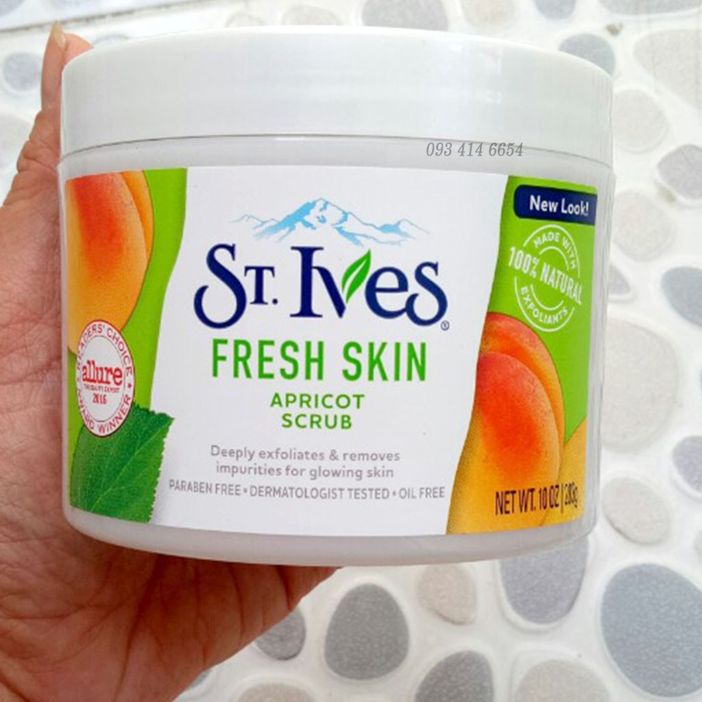 Tẩy tế bào chết  FREESHIPTẩy Tế Bào Chết St.Ives Fresh Skin Body Scrub