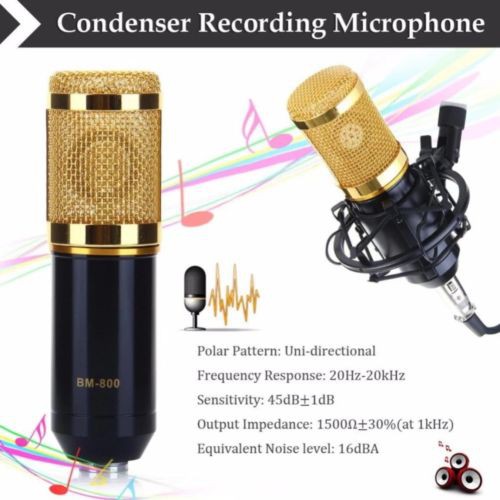 Combo Micro AMI BM800 + Sound Card V8 – Thu âm hát live stream, karaoke giá rẻ có hàng 28/9