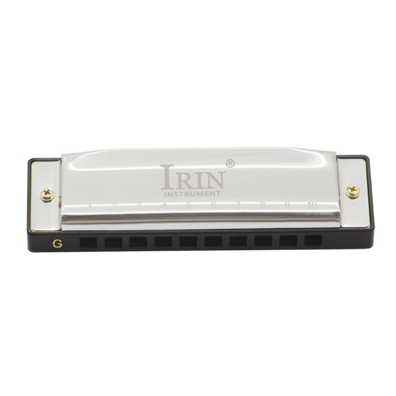 IRIN Kèn Harmonica 10 Lỗ 20 Tone G Kèm Hộp Đựng