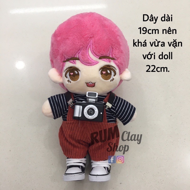 Mô hình Máy chụp ảnh Camera (có tiếng) cho Bjd, Doll [Miniature]