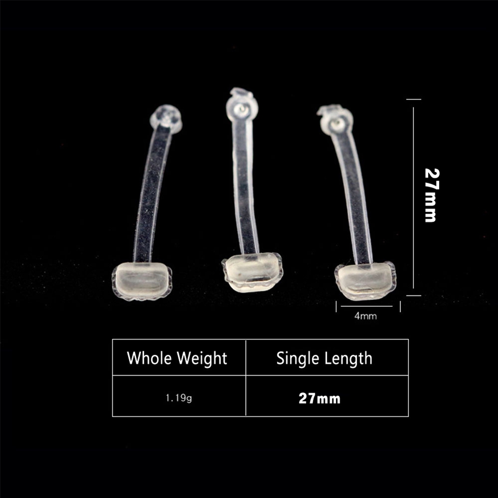 120 móc lưỡi câu cá gắn đầu chặn hình hạt đậu cao cấp