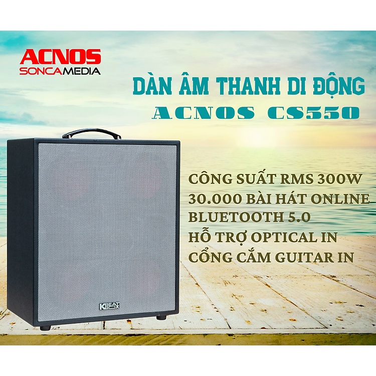 Loa Karaoke di động Acnos cs550