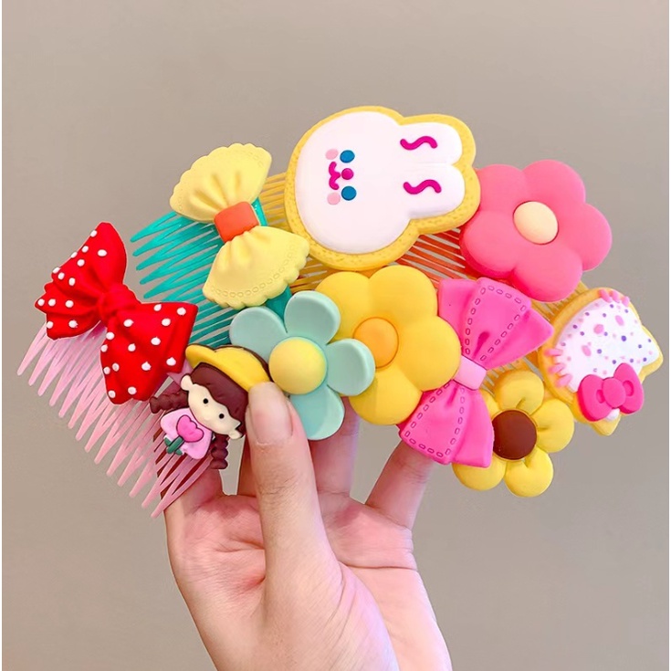 [Sỉ nhiều kiểu] Xược tóc cho bé gái, lược xược dễ thương nhiều kiểu đáng yêu