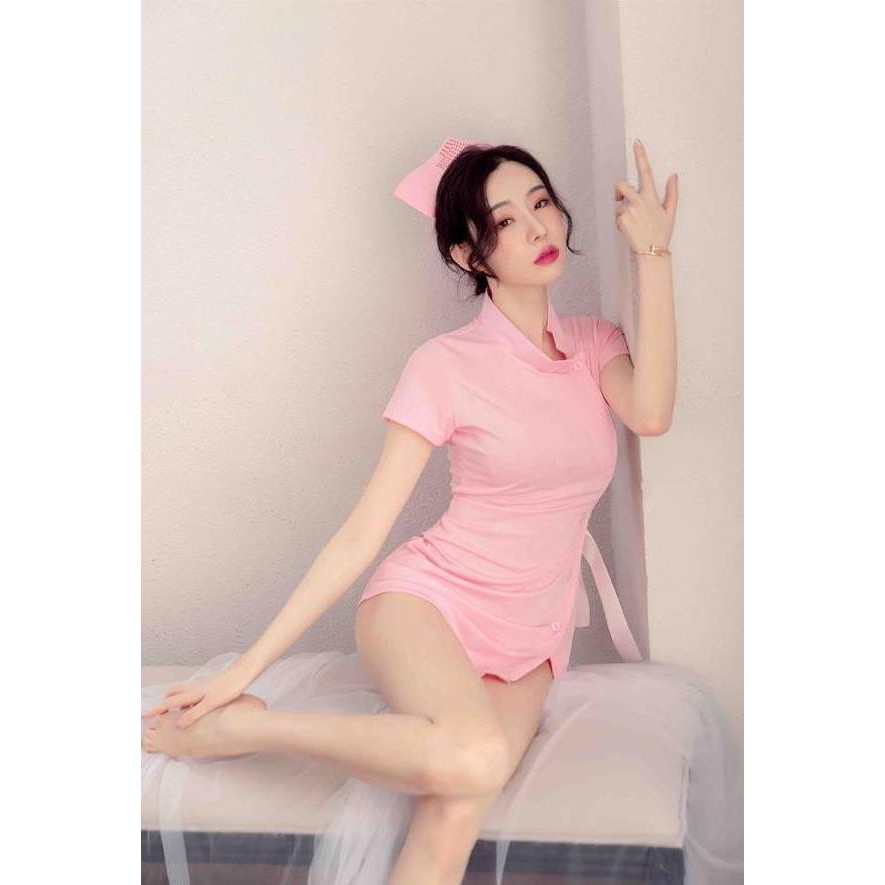 Bộ cosplay y tá xinh đẹp HEZA cosplay sexy