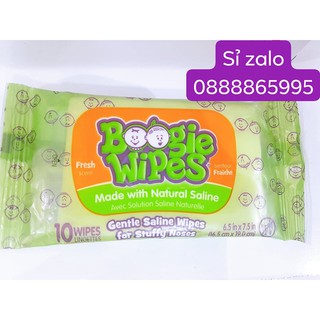 Khăn lau mũi Boogie wipes Mỹ 10 tờ