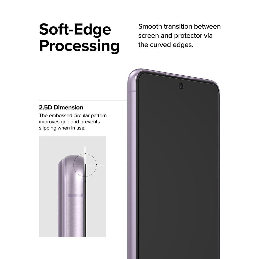 Kính cường lực bảo vệ màn hình RINGKE kèm phụ kiện cho điện thoại Galaxy S21 FE
