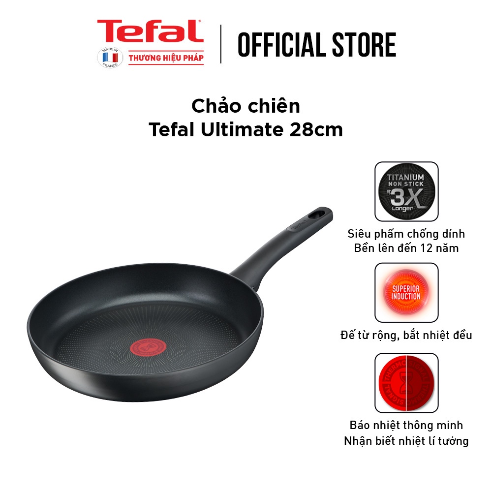 [LIFEMC11BPC -8% đơn 350K] Combo Ultimate Chảo chiên 20cm &amp; Chảo chiên 28cm