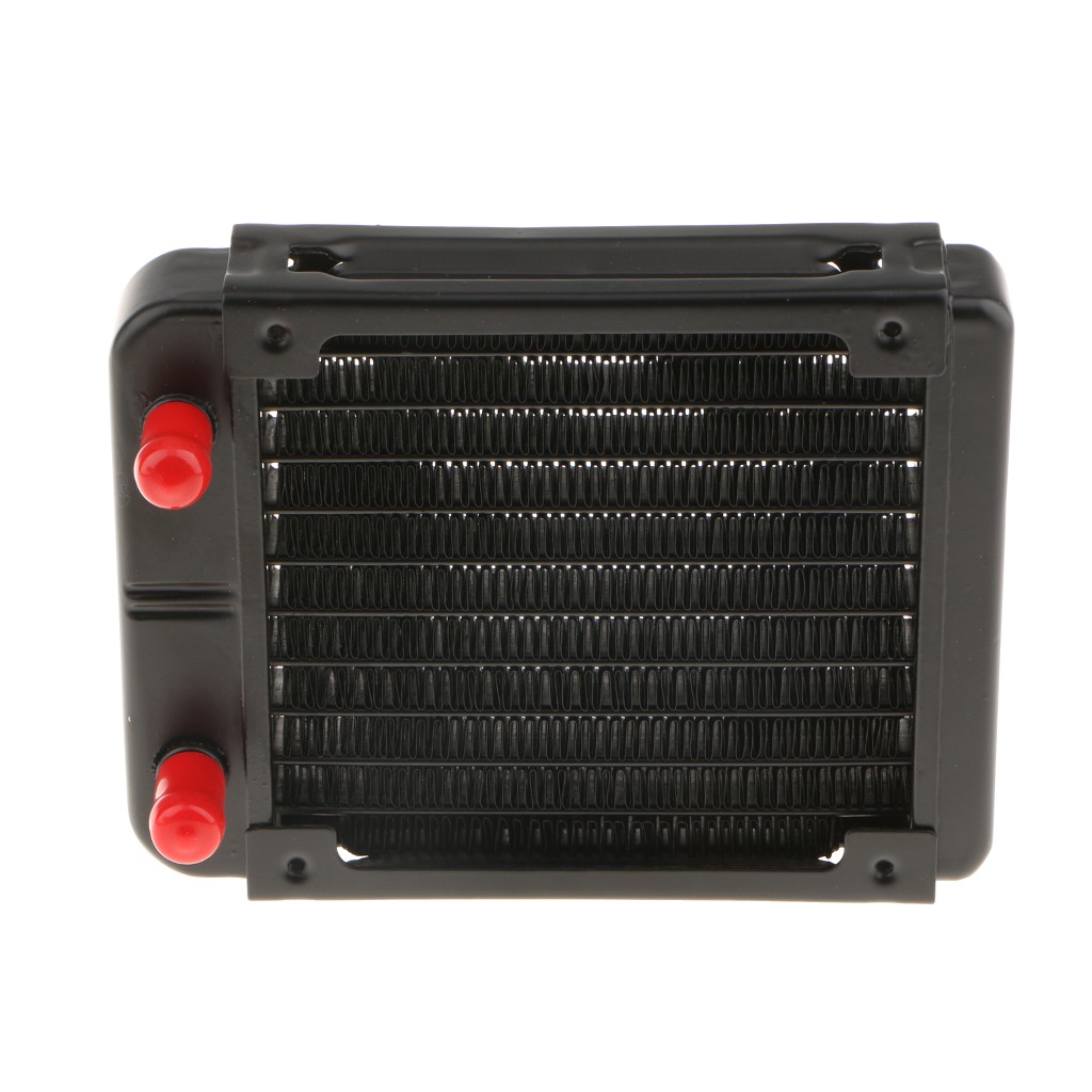 Aluminum Computer CPU 10 Pipes Water Cooling Radiator System 120mm 