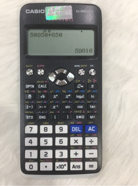 Máy Tính Casio FX-580VN X - hàng chính hãng