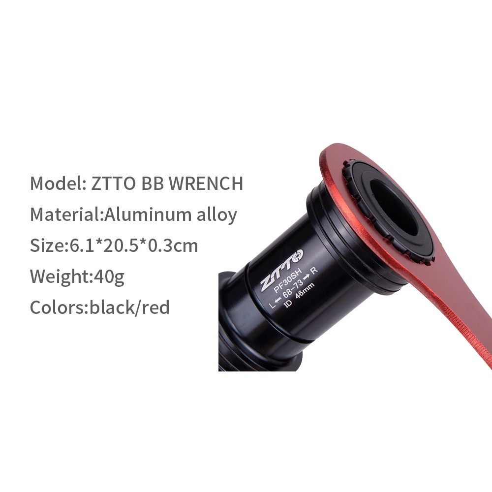 Cờ lê khung dưới xe đạp ZTTO hợp kim nhôm BB91 BB109 BB86 BB30SH PF30SH BB51 BB71
