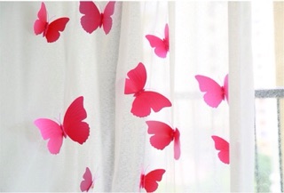 BƯỚM BƯỚM 3D (bộ 12 con - 3 size)