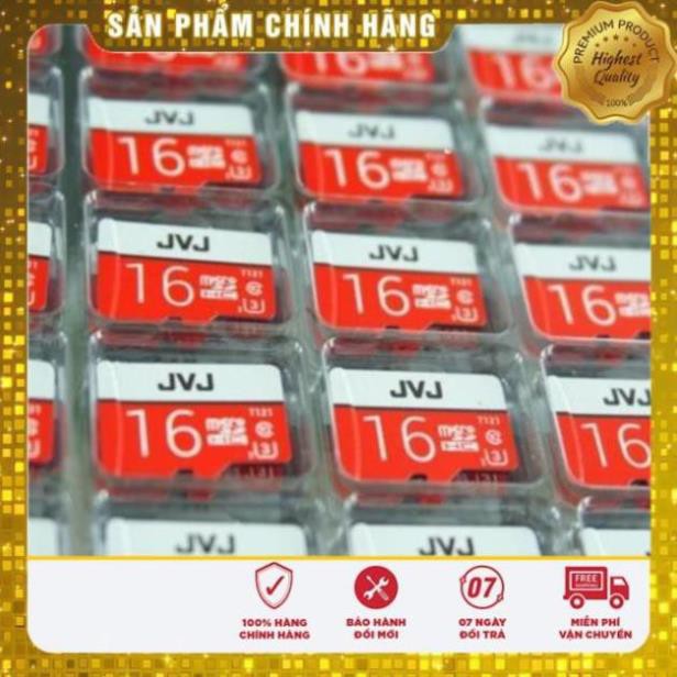 KỊCH SÀN Thẻ nhớ.8Gb.16Gb.32Gb.64Gb.128Gb. JVJ Pro U3 Class 10 - Thẻ JVJ Micro SD class 10 U3.