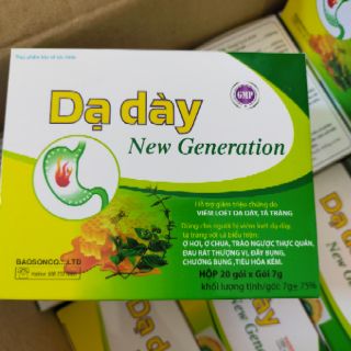 Dạ dày New Generation( hộp 20gói bột) HSD: 2027
