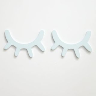 Bộ 2 miếng gỗ 3d hình đôi mắt trang trí phòng