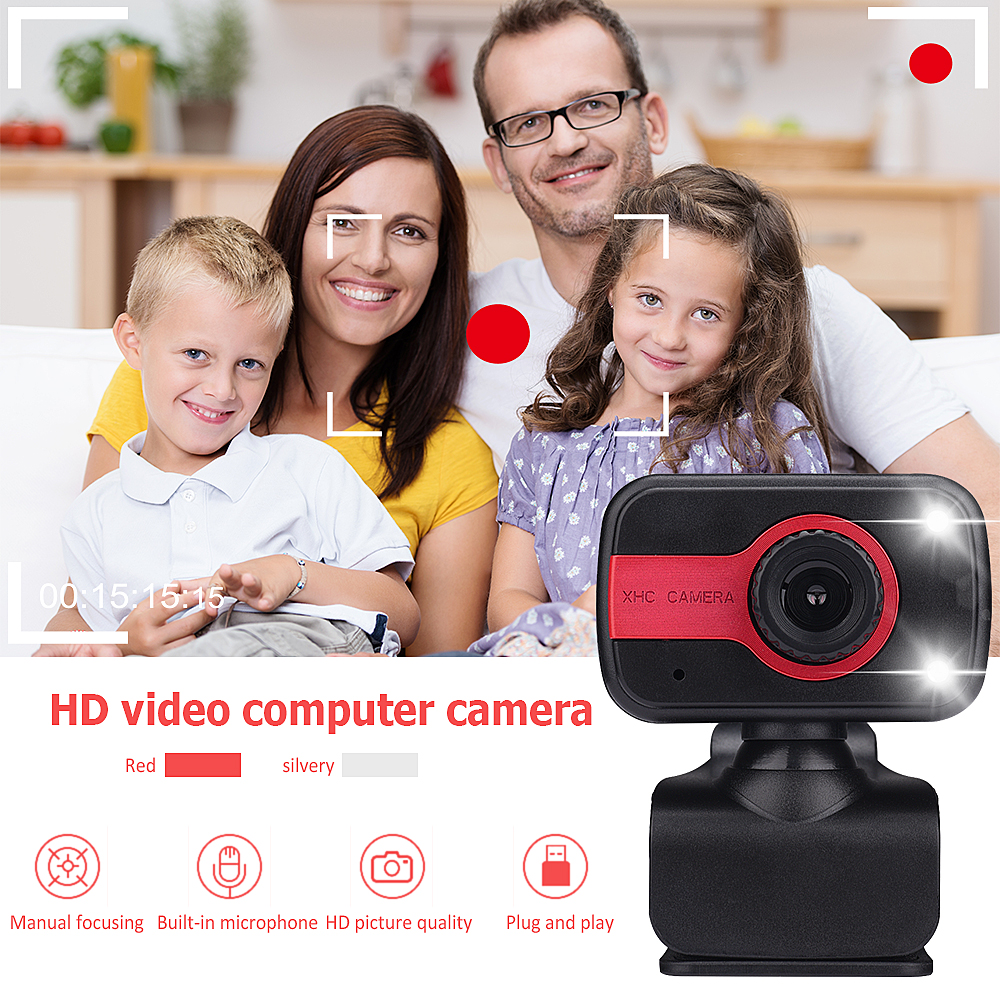 Webcam Usb 2.0 480p Hd Cho Máy Tính