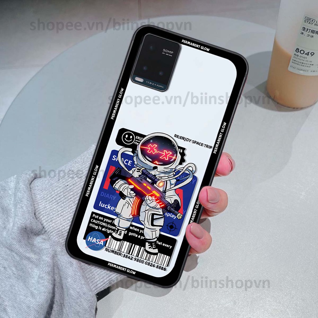 Ốp Vivo Y21s / Y33s phi hành gia vũ trụ space.x siêu đẹp, thời trang