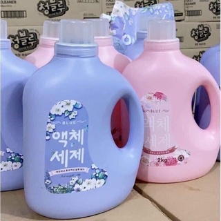 Nước giặt blue can 2000ml hàn quốc, date 2025