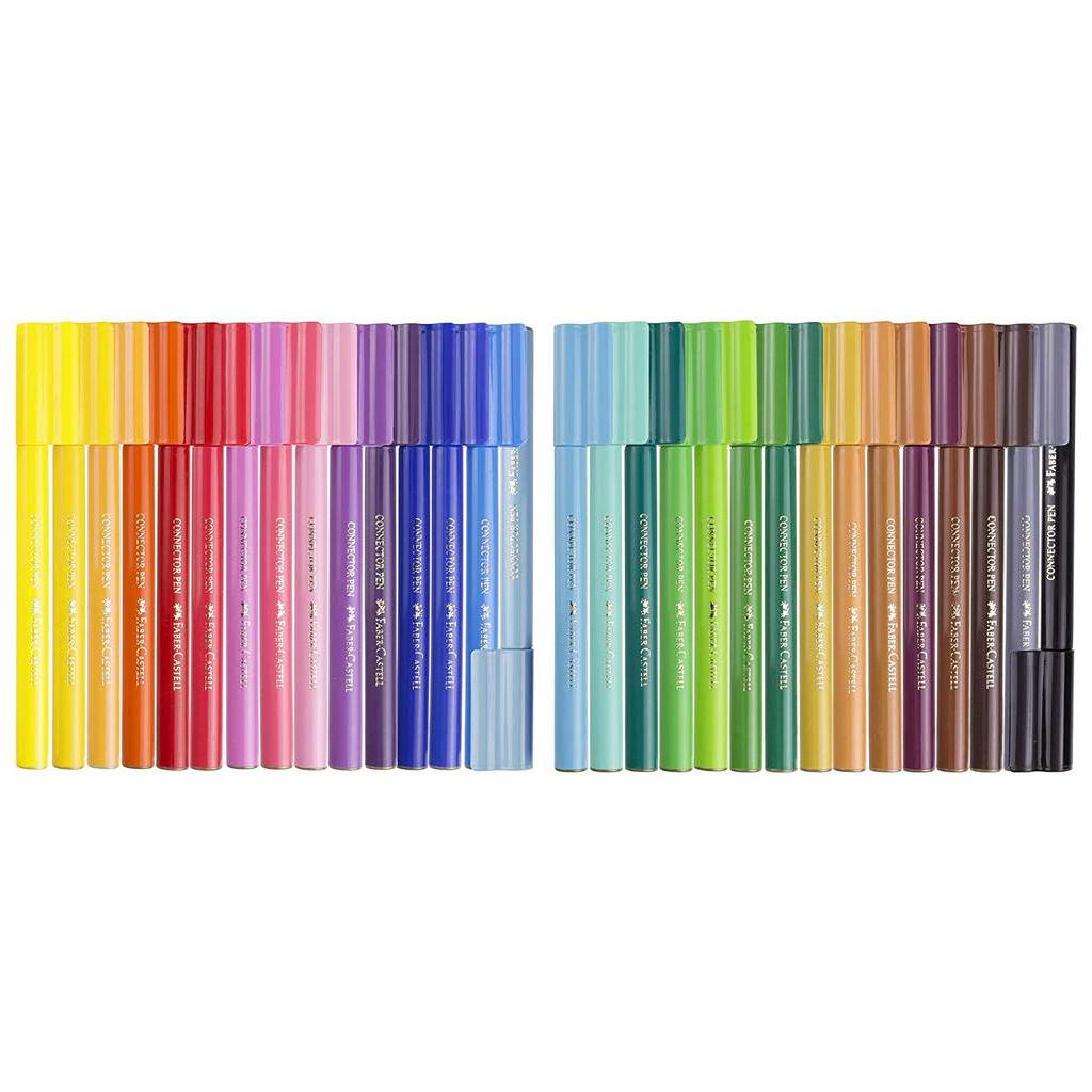 Bút Lông Màu Faber-Castell Connector 30 Màu 11-300-A