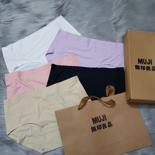Quần lót đúc không đường may Muji, Chip nữ Muji Quần lót Muji không viền xuất Nhật Lẻ 1 chiếc | BigBuy360 - bigbuy360.vn