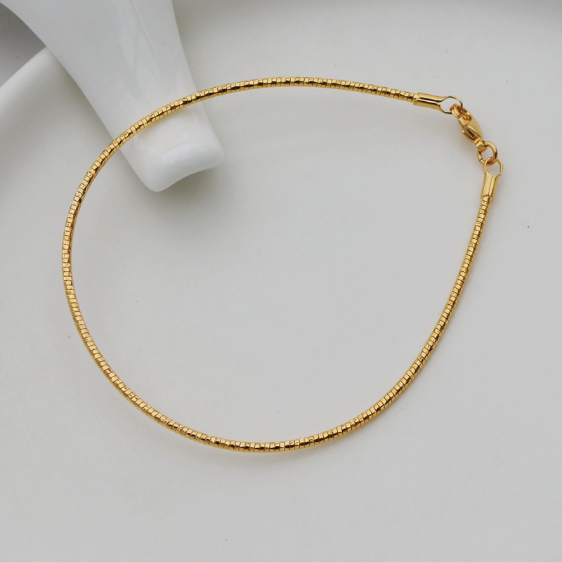 Lò Xo Đồng Mạ Vàng 18k 1.6 * 18cm Co Giãn Dùng Làm Trang Sức diy
