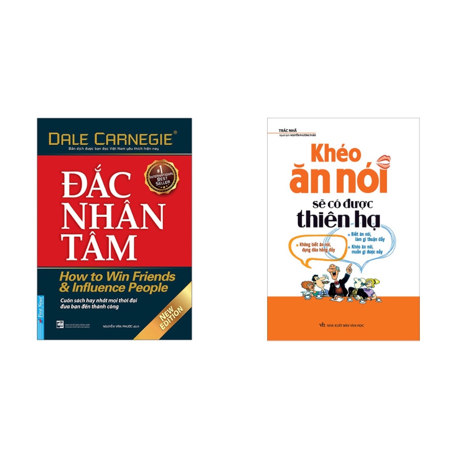 Sách - Combo Đắc Nhân Tâm + Khéo Ăn Nói Sẽ Có Được Thiên Hạ