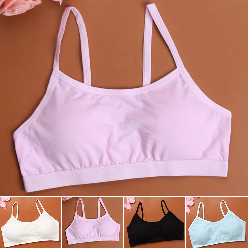 Áo lót thể thao màu trơn đơn giản cho em bé