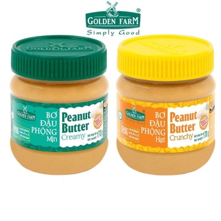 Bơ đậu phộng Golden Farm 340g