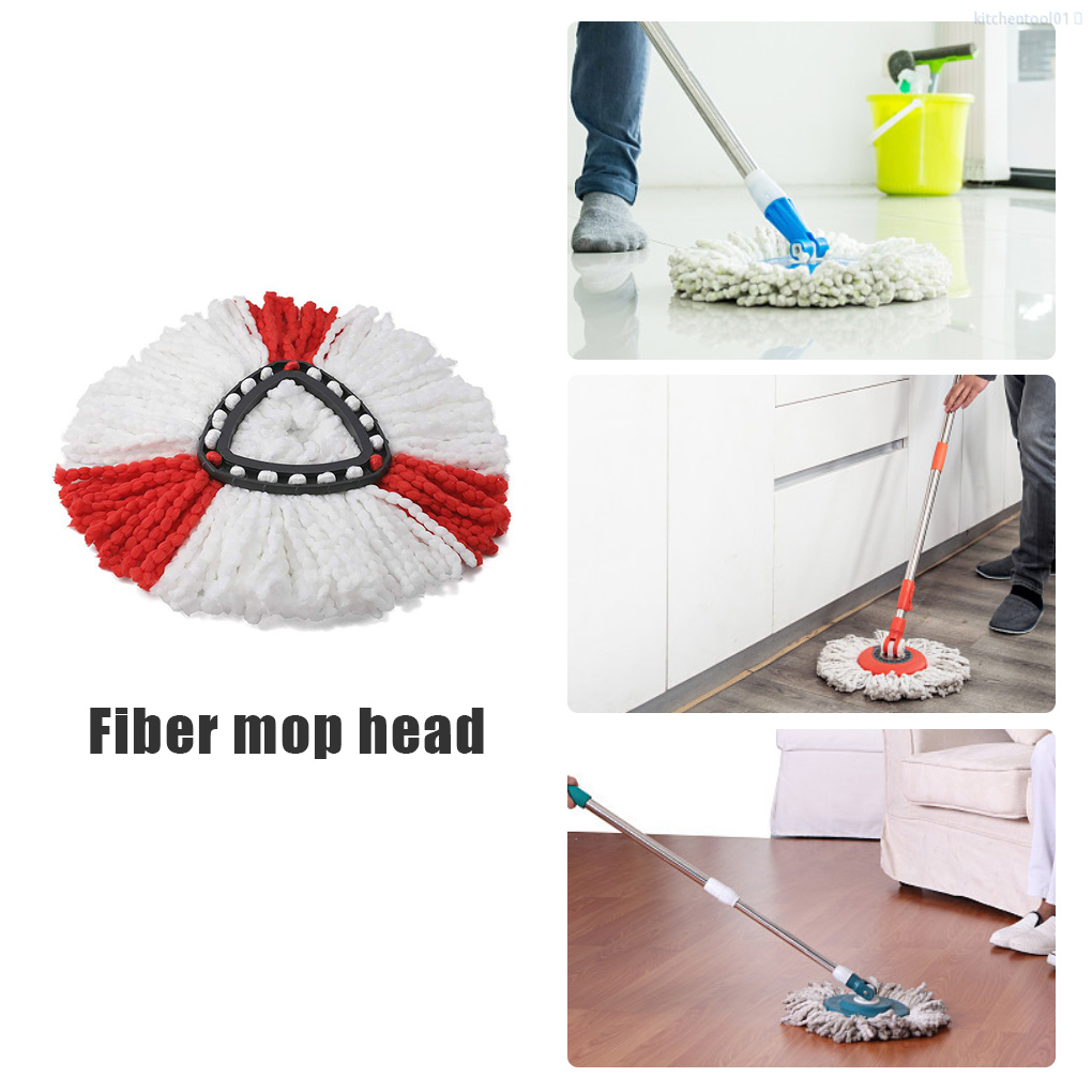 Set 3 đầu cây lau nhà xoay 360 độ phụ kiện chuyên dụng cho Vileda O-Cdar