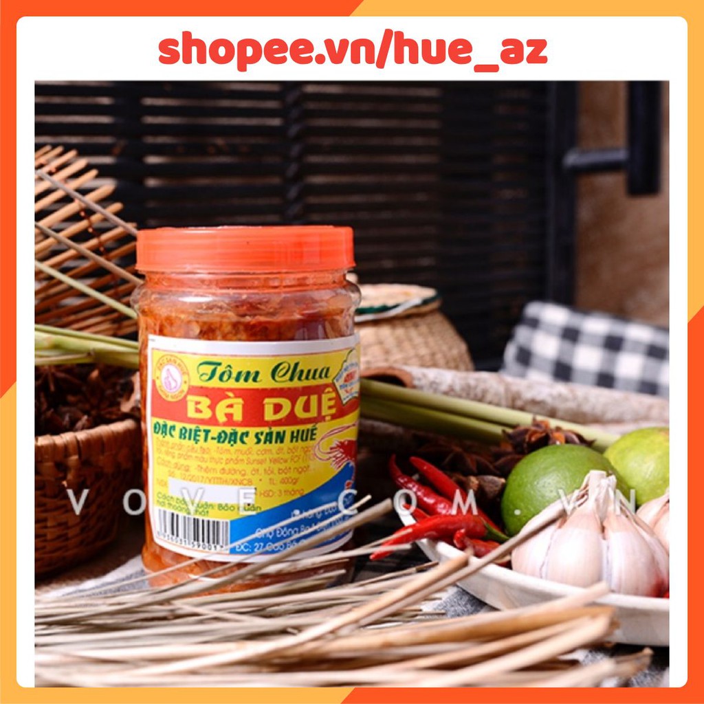 Tôm chua Bà Duệ 400g ( đặc sản Huế)