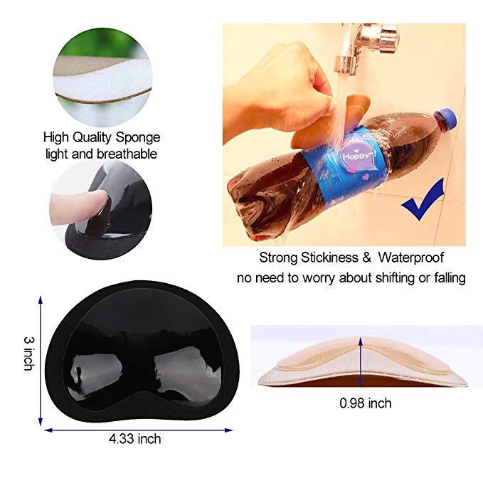 Miếng dán nâng ngực chất liệu silicon thoáng khí