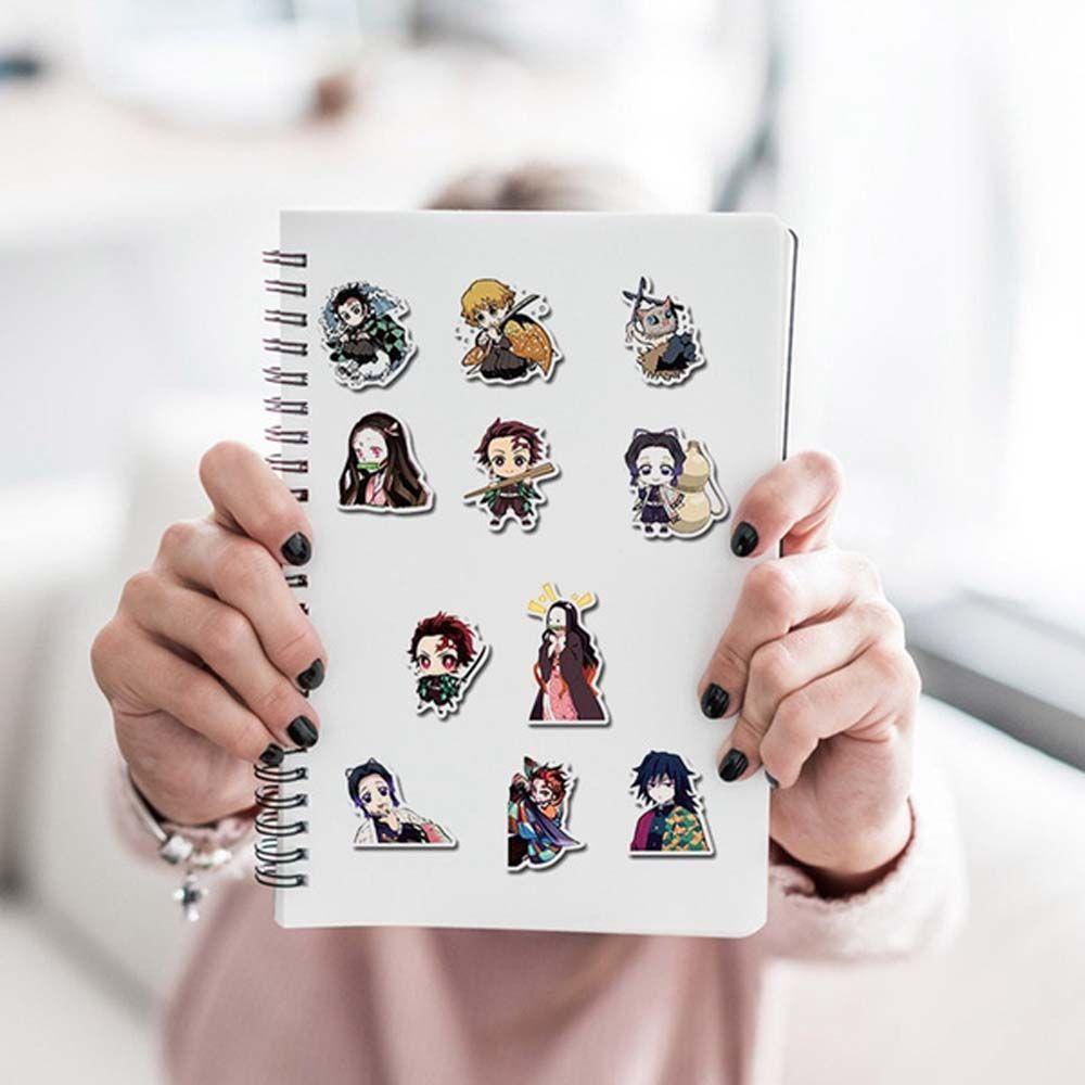Sticker Anime Demon Slayer Dán Trang Trí Sổ Tay DIY
