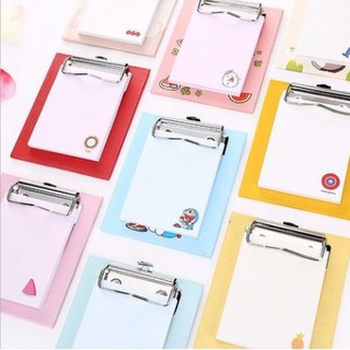 Kẹp tài liệu mini kèm giấy note