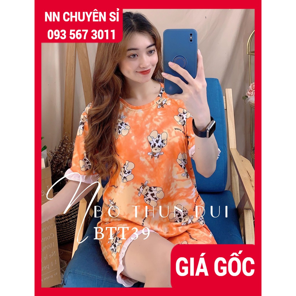 Đồ bộ thun đùi in hình tổng hợp ⚡Ảnh thật⚡ Đồ bộ nữ ⚡ Đồ bộ mặc nhà