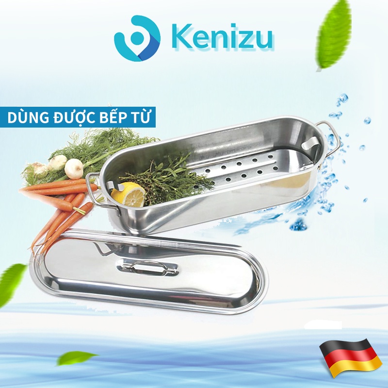Nồi hấp cá Kitchen Craft 45cm có nắp đậy