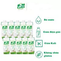 Combo 10 Hộp nước dừa Tươi VicoFresh 330ml - Vị Xiêm