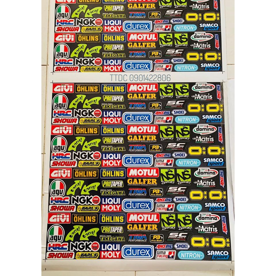 Tem Decal set