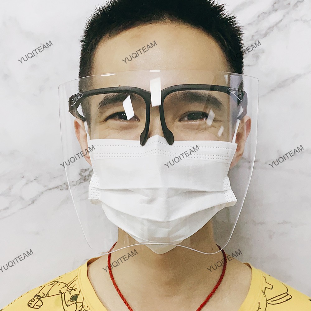 Kính kết hợp mặt nạ che mặt joyfeel phòng dịch giọt bắn chất lượng cao bảo hộ an toàn | BigBuy360 - bigbuy360.vn