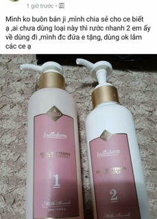Sữa tắm trắng Indiedrem