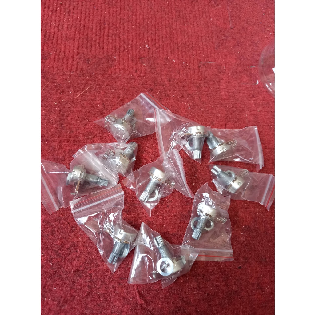 Chiết Áp Đơn A500K, B500K, A250K, B250K Âm Thanh 18mm Cho Đàn GUITAR ĐIỆN