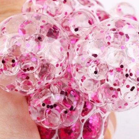 Đồ Chơi Quả Bóng Lưới  Đồ Chơi Bóp Bóp Nhiều Màu Sắc Giúp Giải Toả Căng Thẳng