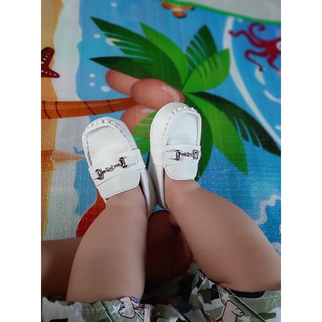 [Hàng cao cấp]Giày tập đi cho bé trai cực chất  chất da mềm mại chuẩn soái ca cho bé