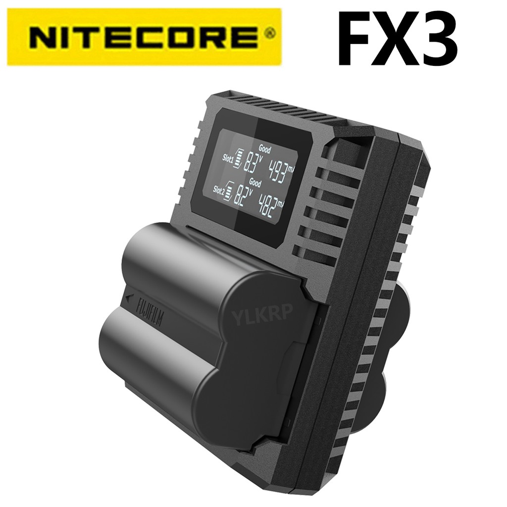 Đế Sạc Nitecore Fx3 Fuji Usb Dành Cho Pin Fuji Camera Np-W235