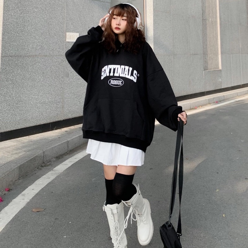 HOODIE ROGUE OLD-SCHOOL áo khoác hoodie mũ 2 lớp không bai xù Vati