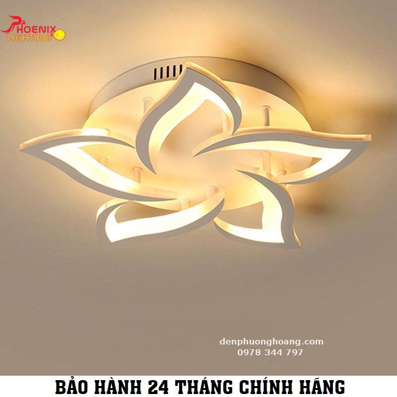Đèn Ốp Trần Led Trang Trí Phòng Khách Phòng Ngủ D620 - Đèn Phượng Hoàng