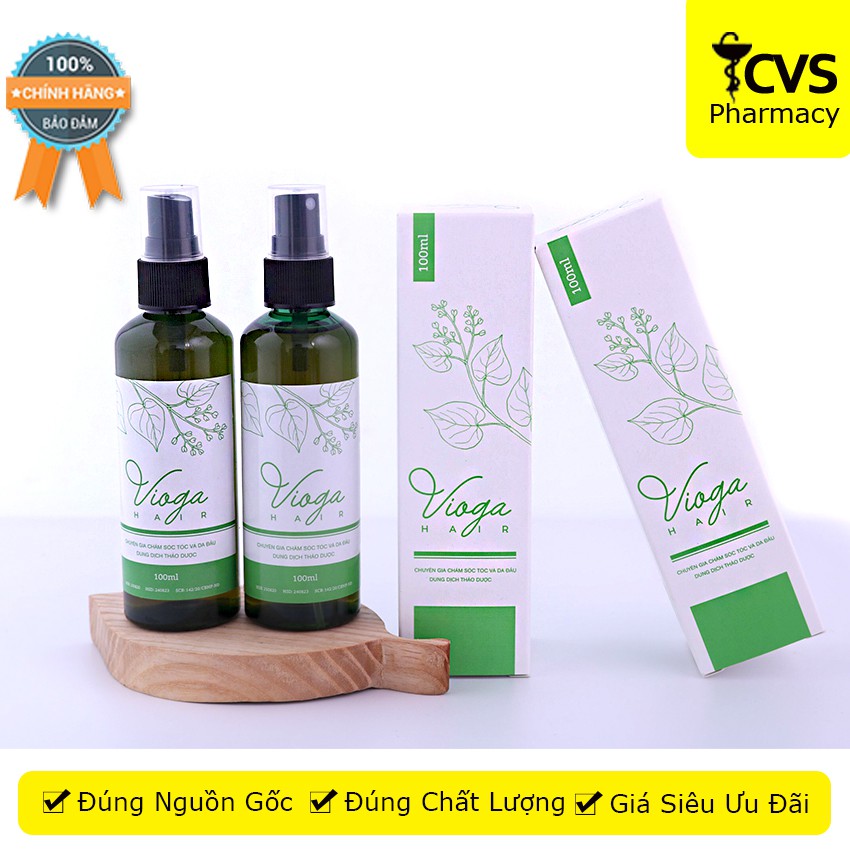 Chai xịt tóc VIOGA HAIR 100ml - Phục Hồi, Ngăn Ngừa Tóc Xơ &amp; Rụng Tóc