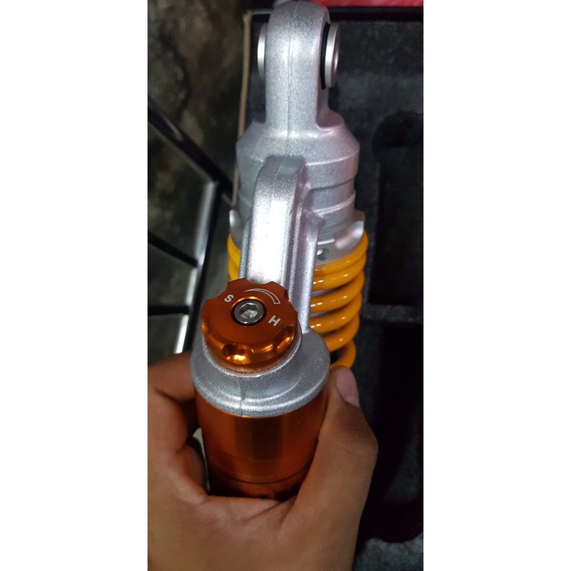 Phuộc nhún sau Ohlins bình dầu cho các xe tay ga Ab Nouvo 4-5-6 PCX NVX Dylan ...