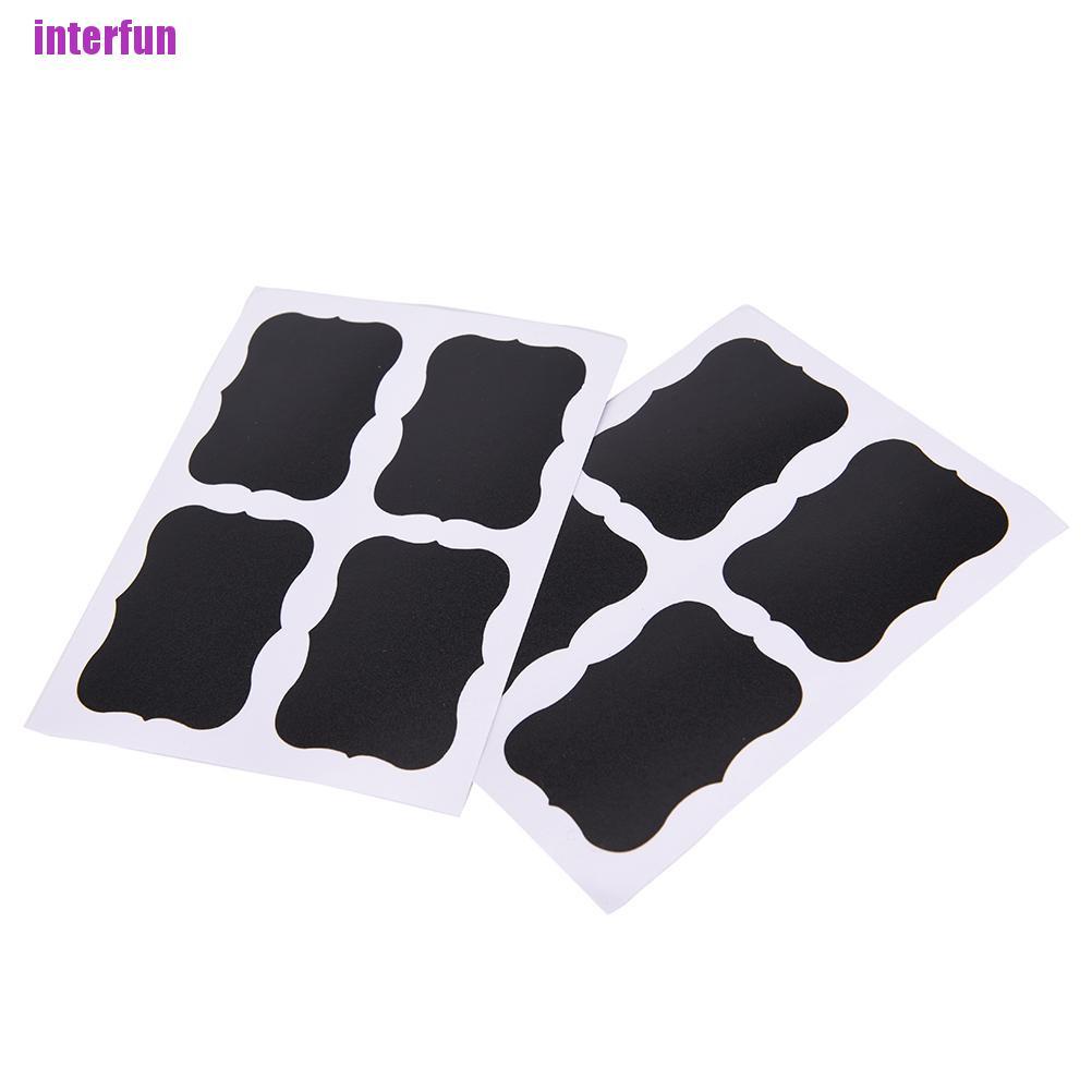 Bộ 36 Miếng Dán Bảng Đen Trang Trí