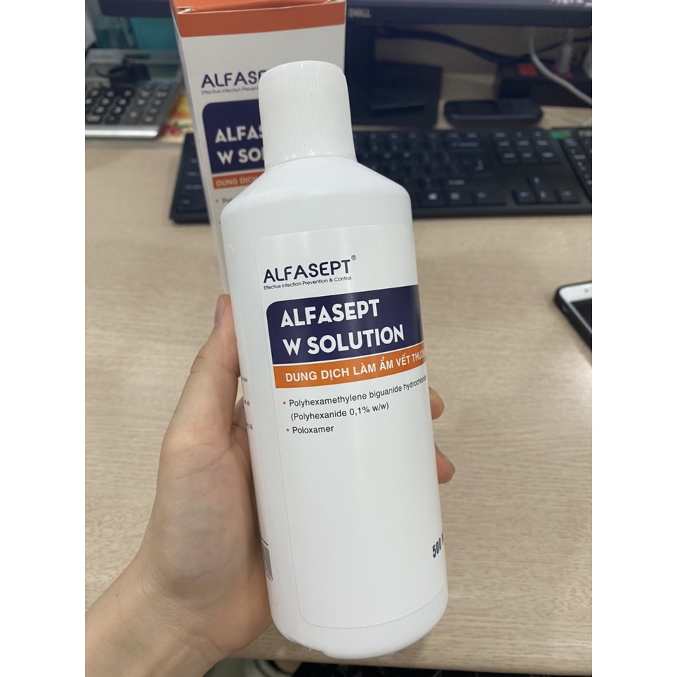 Dung Dịch Rửa Vết Thương ALFASEPT W Solution Giúp Làm Sạch Nhanh Chóng Và Hiệu Quả